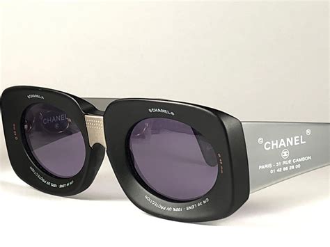 chanel vintage camera lens sunglasses